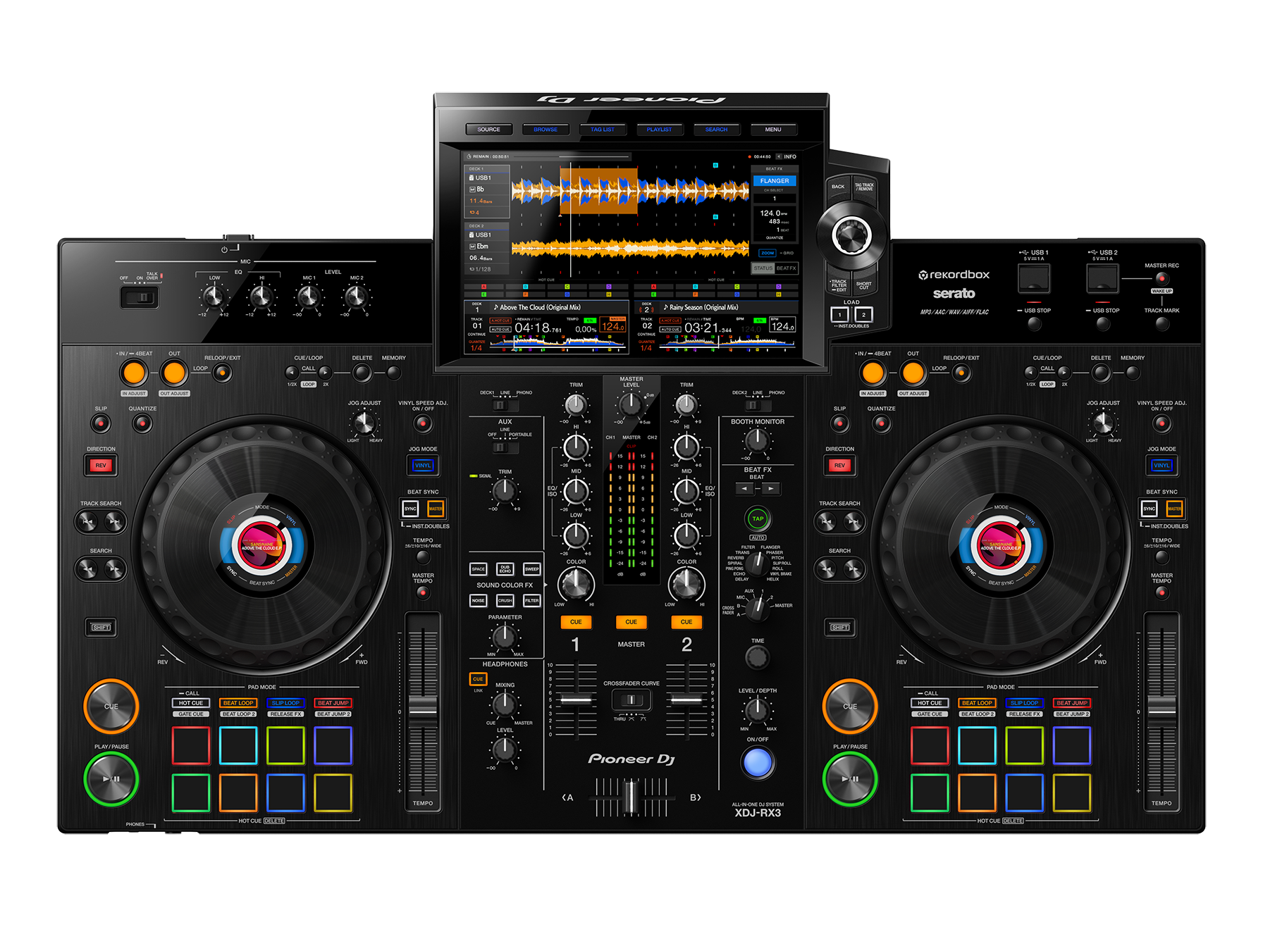Pioneer XDJ-RX3 All-in-one Standalone DJ Player for Rekordbox and Serato