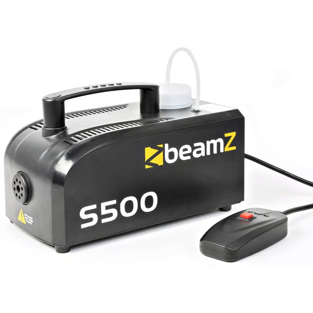 Beamz S500 500w smoke machine w. fluid