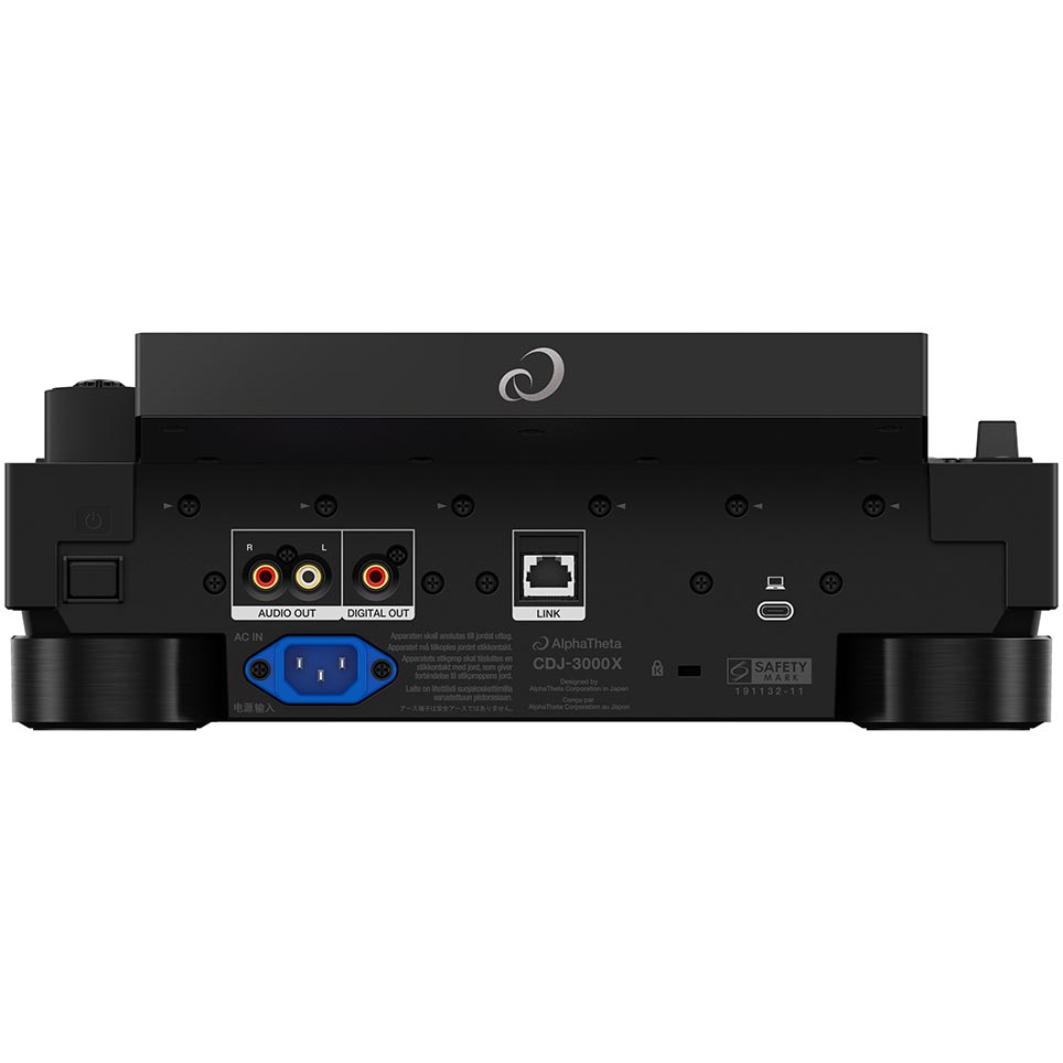 AlphaTheta CDJ-3000X Professional DJ Media Player