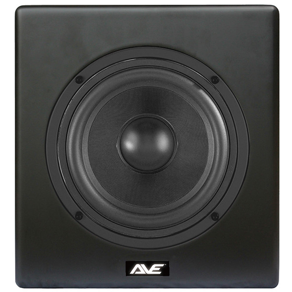 AVE Fusion 10S Black Studio Monitor Subwoofer – 10 Inch