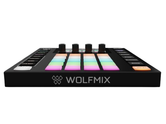 Wolf Dmx Wolfmix W1 (mk2) Standalone Performance DMX Lighting Controller – DJ ...
